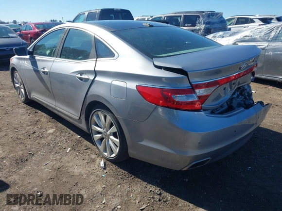 2016 Hyundai Azera Limited z VIN KMHFH4JGXGA568911, wystawiony jako IAAI lot #41428434 z przebiegiem 158 202 mil mil oraz . Historia ofert i sprzedaży dostępna na DreamBid. Obrazek 3.