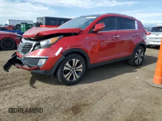 2011 Kia Sportage EX with VIN KNDPCCA23B7155109, listed as a Copart auction lot 55727165 with 137,005 mi miles and Salvage title. Bid and sale history available at DreamBid. Image 1.