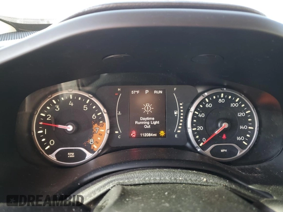 2015 Jeep Renegade Latitude z VIN ZACCJBBT3FPB87492, wystawiony jako Copart lot #56017335 z przebiegiem 112 084 mil mil oraz Szkoda całkowita • Salvage title. Historia ofert i sprzedaży dostępna na DreamBid. Obrazek 9.
