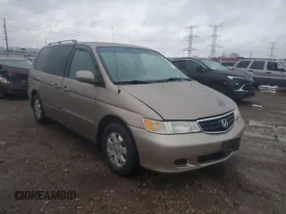 2003 Honda Odyssey EX-L with VIN 5FNRL189X3B074426, listed as a Copart auction lot 84422814 with 148,602 mi miles and Salvage Title. Bid and sale history available at DreamBid. Image 4.