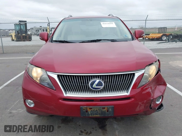 2010 Lexus RX 450h with VIN JTJBC1BAXA2007147, listed as a IAAI auction lot 42114416 with 116,697 mi miles and . Bid and sale history available at DreamBid. Image 12.