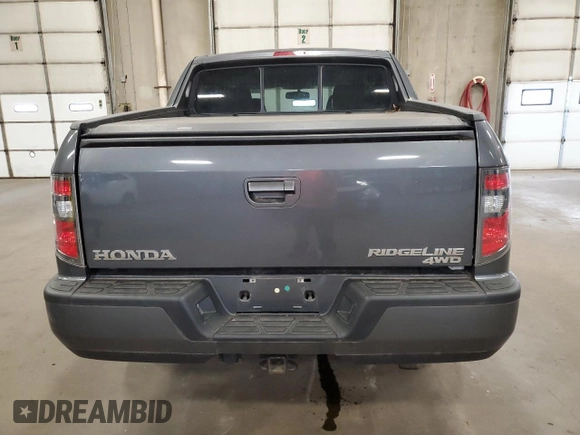 2013 Honda Ridgeline RTL with VIN 5FPYK1F50DB014050, listed as a Copart auction lot 72058834 with 54,053 mi miles and Salvage Title. Bid and sale history available at carsss.com. Image 6.