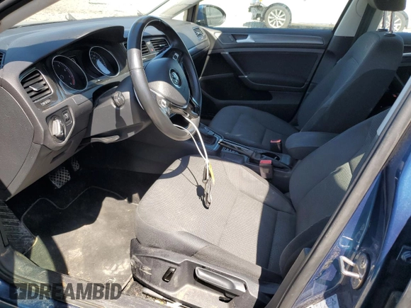 2019 Volkswagen Golf SportWagen S with VIN 3VWY57AU5KM512610, listed as a Copart auction lot 49362134 with 92,592 mi miles. Bid and sale history available at carsss.com. Image 7.