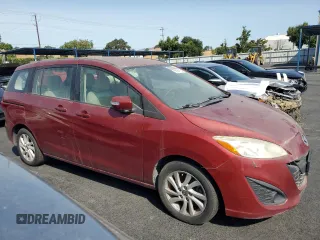 2013 Mazda 5 Sport with VIN JM1CW2BL3D0154092, listed as a Copart auction lot 62006355 with 214,330 mi miles and Clean title. Bid and sale history available at DreamBid. Image 4.