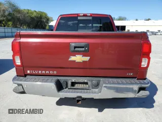 2017 Chevrolet Silverado 1500 LTZ with VIN 3GCUKSEJ6HG207508, listed as a Copart auction lot 80195854 with 131,140 mi miles and Salvage Title. Bid and sale history available at DreamBid. Image 6.