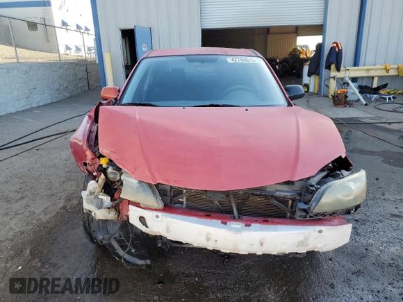 2005 Mazda 3 i with VIN JM1BK12F251245507, listed as a Copart auction lot 42788015 with 263,284 mi miles and Salvage Title. Bid and sale history available at DreamBid. Image 5.