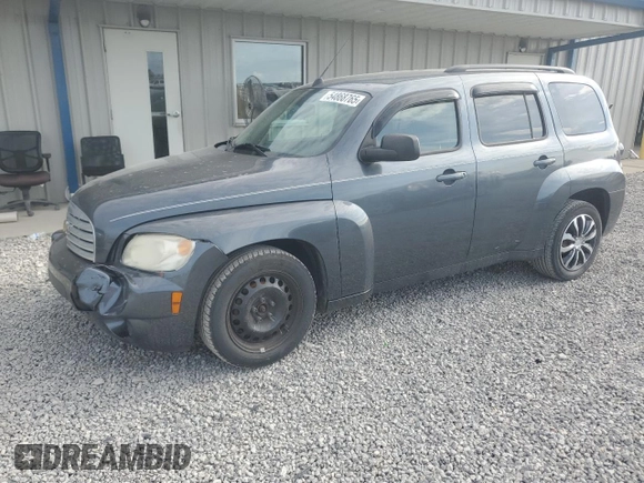 2010 Chevrolet HHR LS z VIN 3GNBAADB0AS537623, wystawiony jako Copart lot #54868765 z przebiegiem 169 443 mil mil oraz Szkoda całkowita • Salvage title. Historia ofert i sprzedaży dostępna na DreamBid. Obrazek 1.