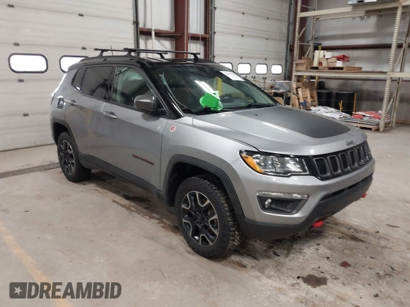 2019 Jeep Compass Trailhawk с VIN 3C4NJDDB0KT712004, выставлен на аукционе IAAI как лот 41667570 с пробегом 46 408 миль миль и . История ставок и продаж доступна на DreamBid. Изображение 1.