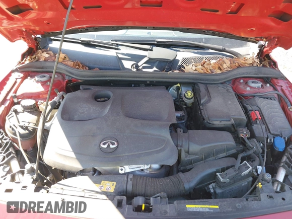 2017 Infiniti QX30 Luxury with VIN SJKCH5CR2HA021321, listed as a IAAI auction lot 41729337 with 55,486 mi miles. Bid and sale history available at carsss.com. Image 10.