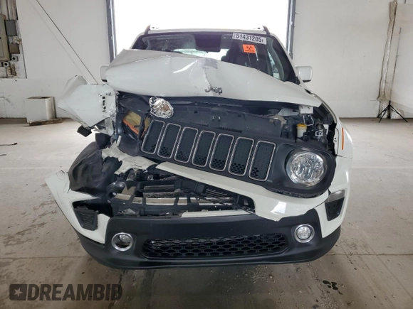 2019 Jeep Renegade Latitude z VIN ZACNJABB0KPJ76094, wystawiony jako Copart lot #51431205 z przebiegiem Nie podano mil oraz Nie do naprawy • Non repairable. Historia ofert i sprzedaży dostępna na DreamBid. Obrazek 5.