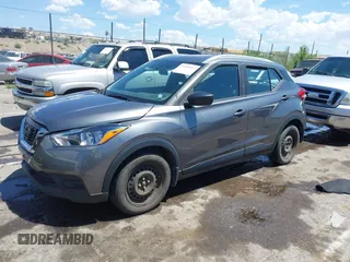 2019 Nissan Kicks SV with VIN 3N1CP5CU8KL558448, listed as a IAAI auction lot 39982447 with 48,125 mi miles and . Bid and sale history available at DreamBid. Image 2.