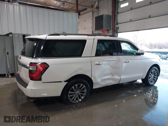 2018 Ford Expedition Max Limited with VIN 1FMJK2AT2JEA45539, listed as a IAAI auction lot 41278740 with 160,738 mi miles and . Bid and sale history available at DreamBid. Image 14.