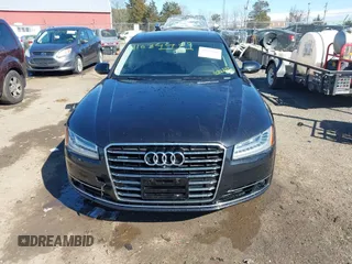 2015 Audi A8 L 4.0T with VIN WAU32AFD1FN021343, listed as a IAAI auction lot 41634469 with 88,229 mi miles. Bid and sale history available at carsss.com. Image 13.