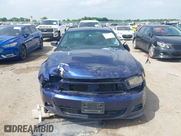 2010 Ford Mustang V6 with VIN 1ZVBP8AN9A5140305, listed as a IAAI auction lot 42171784 with 218,434 mi miles and . Bid and sale history available at DreamBid. Image 12.