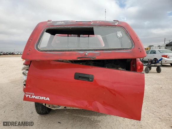 2007 Toyota Tundra SR5 with VIN 5TFRU54137X006680, listed as a Copart auction lot 85112924 with 0 mi miles and Salvage Title. Bid and sale history available at carsss.com. Image 6.