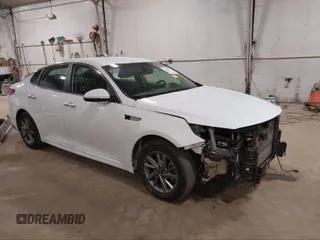 2020 Kia Optima LX with VIN 5XXGT4L33LG382675, listed as a IAAI auction lot 41574386 with 122,732 mi miles and . Bid and sale history available at DreamBid. Image 1.