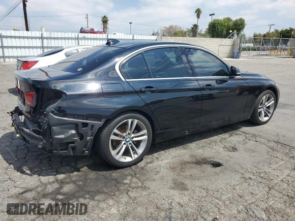 2017 BMW 3 Series 330i with VIN WBA8B9G31HNU53279, listed as a Copart auction lot 54943075 with 121,339 mi miles and Salvage Title. Bid and sale history available at carsss.com. Image 3.