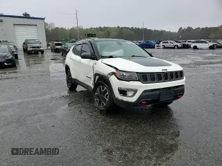 2019 Jeep Compass Trailhawk with VIN 3C4NJDDB0KT671213, listed as a Copart auction lot 49506685 with 77,985 mi miles and Salvage Title. Bid and sale history available at carsss.com. Image 14.