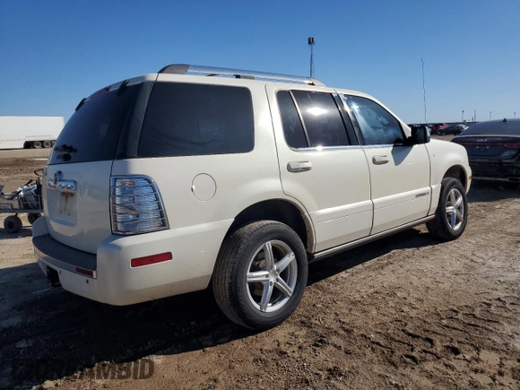 2009 Mercury Mountaineer Premier with VIN 4M2EU38E19UJ00233, listed as a Copart auction lot 80706954 with 247,145 mi miles and Salvage Title. Bid and sale history available at carsss.com. Image 3.