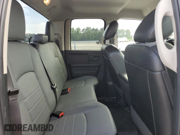 2023 Ram 1500 Tradesman z VIN 1C6RR7FG0PS542277, wystawiony jako Copart lot #56850795 z przebiegiem 55 005 mil mil oraz Szkoda całkowita • Salvage title. Historia ofert i sprzedaży dostępna na DreamBid. Obrazek 10.