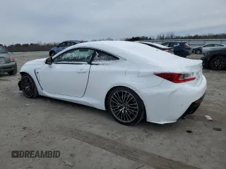 2015 Lexus RC F F z VIN JTHHP5BC9F5002374, wystawiony jako Copart lot #89202015 z przebiegiem 65 995 mil mil oraz Szkoda całkowita • Salvage title. Historia ofert i sprzedaży dostępna na DreamBid. Obrazek 2.