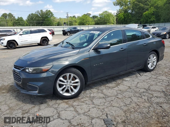 2016 Chevrolet Malibu LT with VIN 1G1ZE5ST7GF286149, listed as a Copart auction lot 52532445 with Not Provided miles and Salvage Title. Bid and sale history available at DreamBid. Image 1.