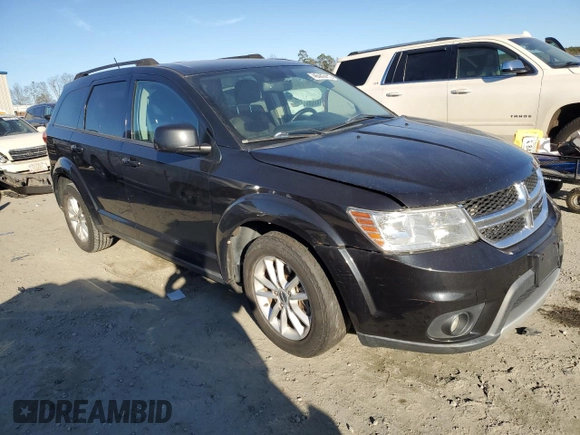 2013 Dodge Journey SXT with VIN 3C4PDDBG2DT579179, listed as a Copart auction lot 46443415 with 180,456 mi miles and Salvage Title. Bid and sale history available at DreamBid. Image 4.