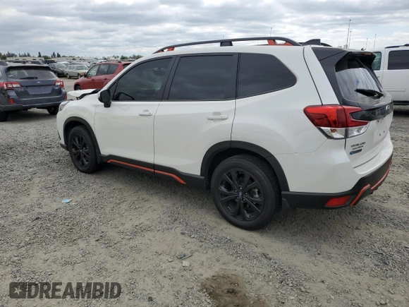 2024 Subaru Forester Special Sports with VIN JF2SKAGC5RH416151, listed as a Copart auction lot 53538145 with 21,665 mi miles and Salvage title. Bid and sale history available at DreamBid. Image 2.