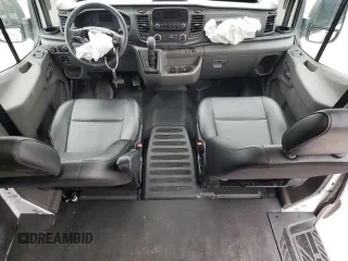 2023 Ford Transit Cargo with VIN 1FTBR1C85PKC00960, listed as a Copart auction lot 46147865 with 37,492 mi miles and Salvage Title. Bid and sale history available at carsss.com. Image 8.