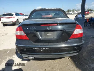 2009 Mercedes-Benz CLK-Class 3.5L with VIN WDBTK56F19F263557, listed as a Copart auction lot 86165554 with 0 mi miles and Clean Title. Bid and sale history available at carsss.com. Image 6.