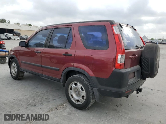 2005 Honda CR-V LX with VIN JHLRD68545C010716, listed as a Copart auction lot 53145835 with 300,350 mi miles and Salvage Title. Bid and sale history available at DreamBid. Image 2.