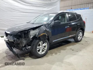 2012 Nissan Rogue S with VIN JN8AS5MV3CW397615, listed as a Copart auction lot 57458695 with 191,589 mi miles and Salvage title. Bid and sale history available at DreamBid. Image 1.