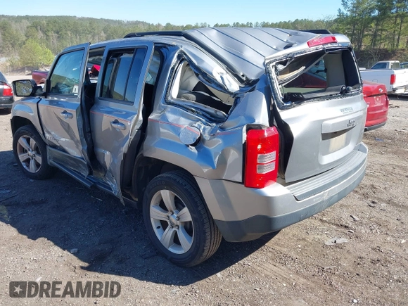 2017 Jeep Patriot High Altitude with VIN 1C4NJPFA4HD148863, listed as a IAAI auction lot 41822279 with 102,519 mi miles and . Bid and sale history available at carsss.com. Image 3.