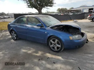 2005 Audi A4 3.0L with VIN WAULT68E85A021636, listed as a Copart auction lot 83424744 with 163,991 mi miles and Salvage Title. Bid and sale history available at carsss.com. Image 4.