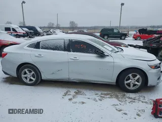 2017 Chevrolet Malibu LS with VIN 1G1ZB5ST4HF183801, listed as a IAAI auction lot 41355054 with 131,748 mi miles and . Bid and sale history available at DreamBid. Image 12.