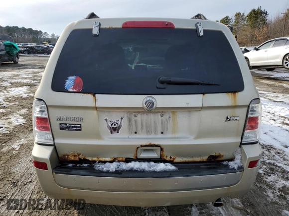 2010 Mercury Mariner with VIN 4M2CN9BG6AKJ08457, listed as a Copart auction lot 89189845 with 138,940 mi miles and Clean title. Bid and sale history available at DreamBid. Image 6.