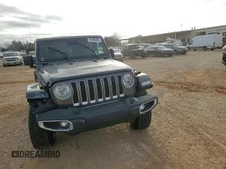 2022 Jeep Wrangler Unlimited Sahara with VIN 1C4HJXEG1NW109232, listed as a Copart auction lot 47986955 with 38,248 mi miles and Salvage title. Bid and sale history available at DreamBid. Image 12.