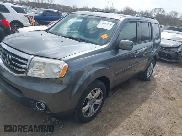 2012 Honda Pilot EX-L with VIN 5FNYF4H53CB026381, listed as a IAAI auction lot 41802360 with 165,425 mi miles and . Bid and sale history available at DreamBid. Image 17.