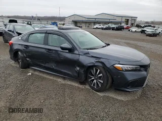 2024 Honda Civic EX z VIN 2HGFE1F79RH336732, wystawiony jako Copart lot #43025295 z przebiegiem 5 468 mil mil oraz Szkoda całkowita • Salvage title. Historia ofert i sprzedaży dostępna na DreamBid. Obrazek 4.