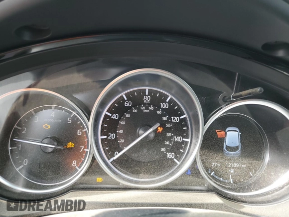 2022 Mazda CX-9 Touring with VIN JM3TCBCYXN0613680, listed as a Copart auction lot 49831565 with 121,891 mi miles and Salvage Title. Bid and sale history available at carsss.com. Image 9.