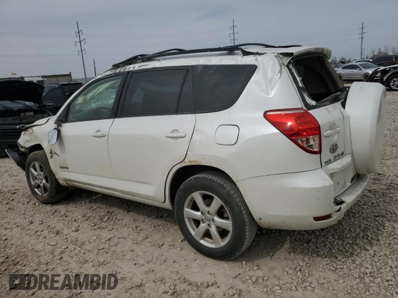2008 Toyota RAV4 Ltd with VIN JTMZD31V885085305, listed as a Copart auction lot 49536335 with 0 mi miles and Salvage Title. Bid and sale history available at carsss.com. Image 2.