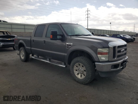 2008 Ford F-250 XL with VIN 1FTSW21R68ED41921, listed as a Copart auction lot 59634605 with 93,599 mi miles and Clean title. Bid and sale history available at DreamBid. Image 4.