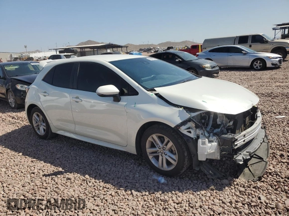 2019 Toyota Corolla Hatchback SE with VIN JTNK4RBE4K3027841, listed as a Copart auction lot 69649204 with 72,490 mi miles and Salvage Title. Bid and sale history available at carsss.com. Image 4.