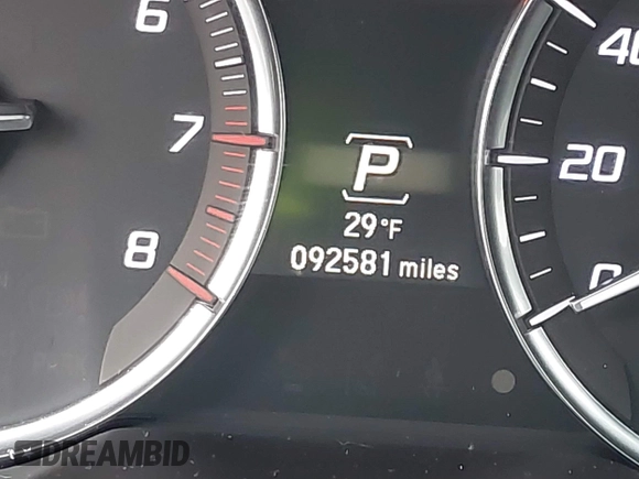 2017 Acura TLX V6 w/Technology Pkg with VIN 19UUB2F52HA004892, listed as a IAAI auction lot 41512188 with 92,581 mi miles and . Bid and sale history available at DreamBid. Image 16.