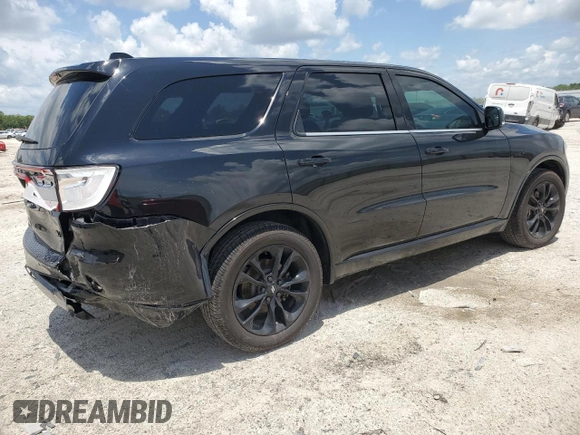 2020 Dodge Durango R/T with VIN 1C4SDJCT4LC188288, listed as a Copart auction lot 58652195 with 86,267 mi miles and Salvage title. Bid and sale history available at DreamBid. Image 3.