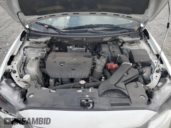 2017 Mitsubishi Lancer ES with VIN JA32U2FU4HU006132, listed as a Copart auction lot 79801074 with 66,427 mi miles and Salvage Title. Bid and sale history available at DreamBid. Image 12.