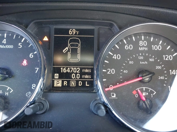 2013 Nissan Rogue S with VIN JN8AS5MT6DW503409, listed as a IAAI auction lot 42183159 with 164,702 mi miles and . Bid and sale history available at DreamBid. Image 7.