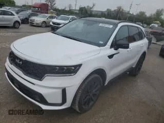 2022 Kia Sorento SX z VIN 5XYRK4LF2NG147639, wystawiony jako Copart lot #50264104 z przebiegiem 49 891 mil mil oraz Szkoda całkowita • Salvage title. Historia ofert i sprzedaży dostępna na DreamBid. Obrazek 1.