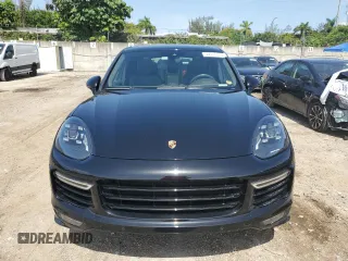 2017 Porsche Cayenne GTS with VIN WP1AD2A29HLA81318, listed as a Copart auction lot 59517413 with 77,363 mi miles and . Bid and sale history available at DreamBid. Image 5.