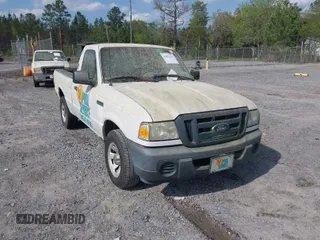 2010 Ford Ranger XL with VIN 1FTKR1AD4APA09993, listed as a IAAI auction lot 41891164 with 126,336 mi miles. Bid and sale history available at carsss.com. Image 1.